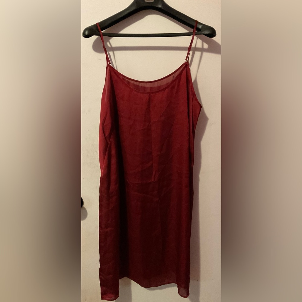 Women’s Red long Slip Dress